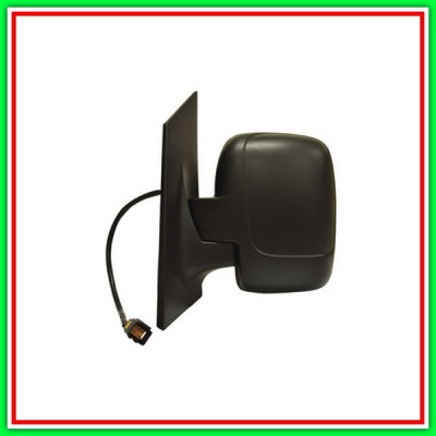 Retrovisore Sinistro Elettrico-Nero-Termico-Convesso-Cromato-Vetro Singolo Peugeot Expert-(Anno 2007-2016)
