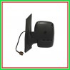 Retrovisore Sinistro Elettrico-Termico-Con Primer-Convesso-Cromato-Vetro Singolo Peugeot Expert-(Anno 2007-2016)