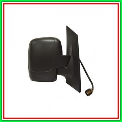 Retrovisore Destro Elettrico-Nero-Termico-Chiudibile-Con Sonda-Vetro Singolo-Convesso-Cromato Peugeot Expert-(Anno 2007-2016)