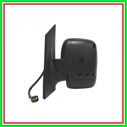 Retrovisore Sinistro Elettrico-Termico Con Primer-Chiudibile-Vetro Singolo-Convesso-Cromato Peugeot Expert-(Anno 2007-2016)