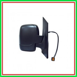 Retrovisore Destro Elettrico-Nero-Termico-Con Sonda-Convesso-Cromato-Vetro Doppio Peugeot Expert-(Anno 2007-2016)