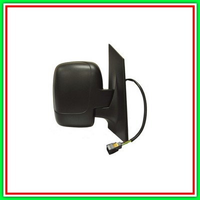 Retrovisore Destro Elettrico-Nero-Termico-Chiudibile-Con Sonda-Vetro Doppio-Convesso-Cromato Peugeot Expert-(Anno 2007-2016)