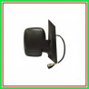 Retrovisore Destro Elettrico-Nero-Termico-Chiudibile-Con Sonda-Vetro Doppio-Convesso-Cromato Peugeot Expert-(Anno 2007-2016)