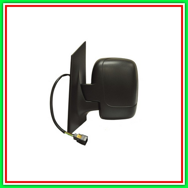 Retrovisore Sinistro Elettrico-Nero-Termico-Chiudibile-Vetro Doppio-Convesso-Cromato Peugeot Expert-(Anno 2007-2016)