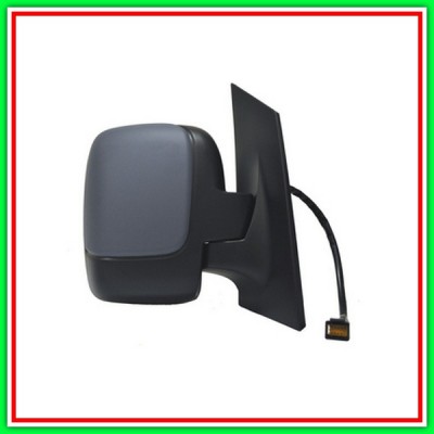 Retrovisore Destro Elettrico-Termico-Con Primer-Con Sonda-Chiudibile-Vetro Doppio-Convesso-Cromato Peugeot Expert-(2007-2016)