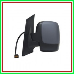 Retrovisore Sinistro Elettrico-Termico Con Primer-Chiudibile-Vetro Doppio-Convesso-Cromato Peugeot Expert-(Anno 2007-2016)