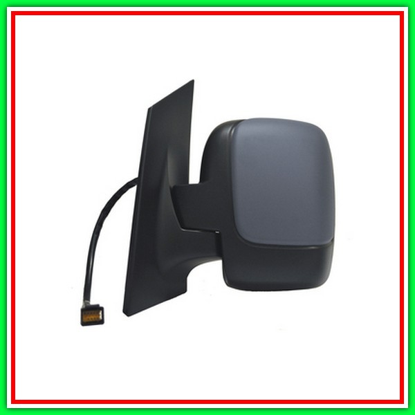 Retrovisore Sinistro Elettrico-Termico Con Primer-Chiudibile-Vetro Doppio-Convesso-Cromato Peugeot Expert-(Anno 2007-2016)