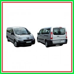 Retrovisore Sinistro Elettrico-Termico Con Primer-Chiudibile-Vetro Doppio-Convesso-Cromato Peugeot Expert-(Anno 2007-2016)