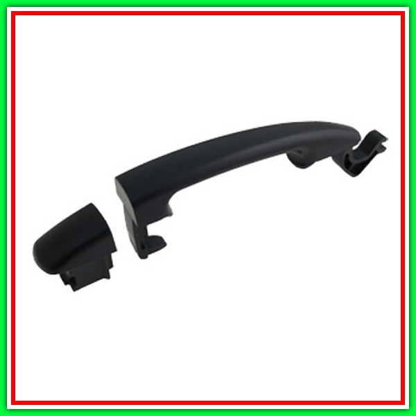 Maniglia Esterna Scorrevole Destra-Sinistra-Nera-Senza Foro Nottolino Peugeot Expert-(Anno 2007-2016)