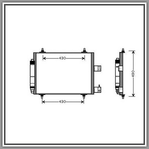 Condensatore Peugeot Expert-(Anno 2007-2016)