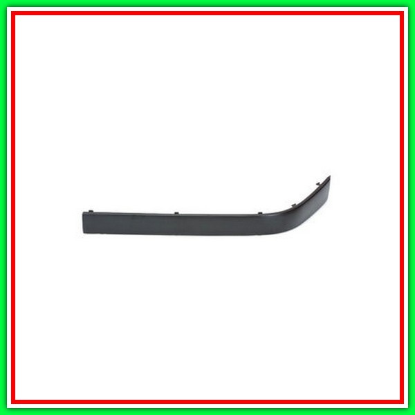 Molding Left Black-PARAURTI Front - Mod Fino Sett 1993 BMW Series 3-E36-(Year 1990-1998)