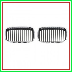 Black Right Radiator Grille With Chrome Frame Mod Up Aug 1996 BMW Series 3-E36-(Year 1990-1998)