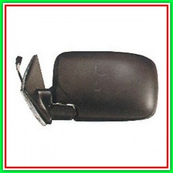 Electric-Thermal Left Rearview Mirror With Primer-Flat-Blue Mod 4 Doors BMW Series 3-E36-(Year 1990-1998)