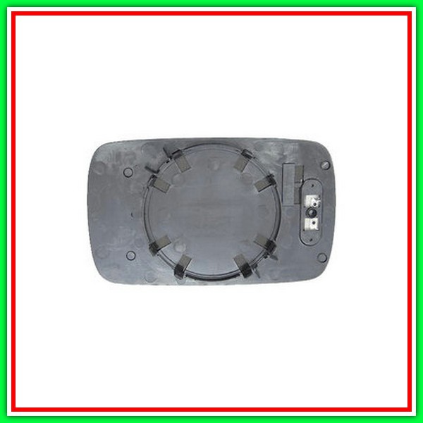 Flat-Blue Left Mirror Plate BMW Series 3-E36-(Year 1990-1998)