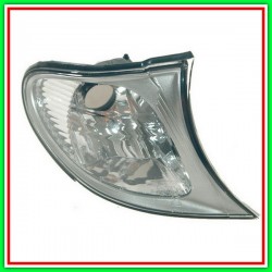 Front Headlight Right White Without Lamp Chrome Frame BMW Series 3-E46-(Year 2001-2005)