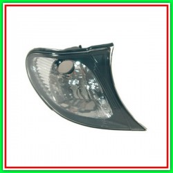 Fanale Anteriore Destro Bianco Senza Porta Lampada Con Cornice Nera Bmw Serie 3-E46-(Anno 2001-2005)