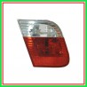 Fanale Posteriore Sinistro Interno Senza Porta Lampada-Bianco-Rosso Mod 4 Porte Bmw Serie 3-E46-(Anno 2001-2005)