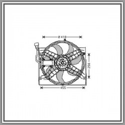 Ventola Bmw Serie 3-E46-(Anno 2001-2005)