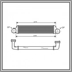 Intercooler Bmw Serie 3-E46-(Anno 2001-2005)