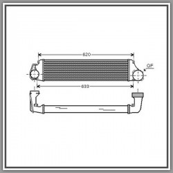 Intercooler Bmw Serie 3-E46-(Anno 2001-2005)