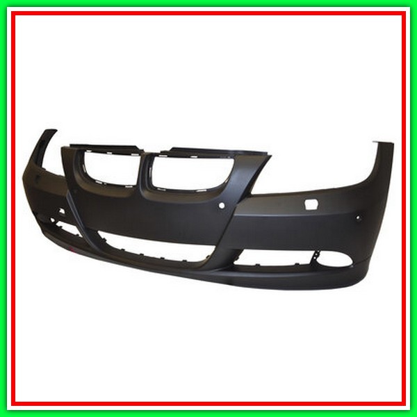 Paraurti Anteriore Con Primer-Con Fori Pdc-Supporti-Con Fori Lavafari Bmw Serie 3-E90E91-(Anno 2005-2009)