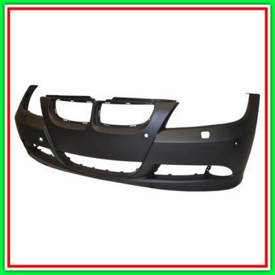 Paraurti Anteriore Con Primer-Con Fori Pdc-Supporti-Con Fori Lavafari Bmw Serie 3-E90E91-(Anno 2005-2009)