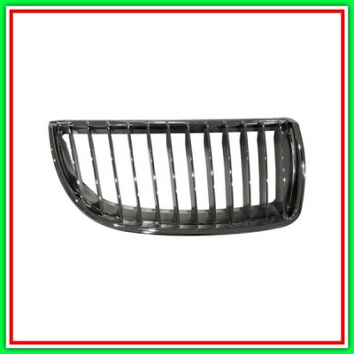 Griglia Radiatore Destra-Cromata-Nera Bmw Serie 3-E90E91-(Anno 2005-2009)