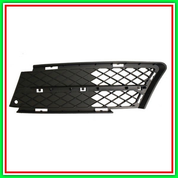 Griglia Sinistra Paraurti Nera-Cambio Automatico Bmw Serie 3-E90E91-(Anno 2005-2009)