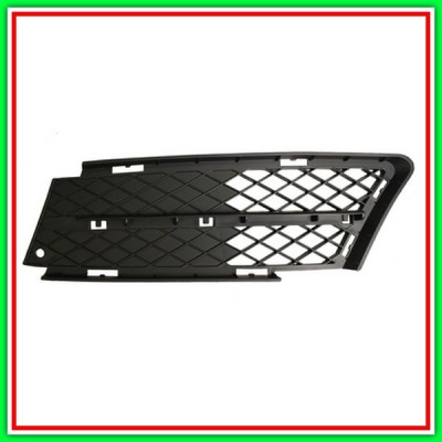 Griglia Sinistra Paraurti Nera-Cambio Automatico Bmw Serie 3-E90E91-(Anno 2005-2009)