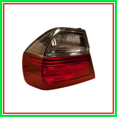 Fanale Posteriore Sinistro Esterno Senza Porta Lampada Fume'-Rosso Mod 4 Porte Bmw Serie 3-E90E91-(Anno 2005-2009)