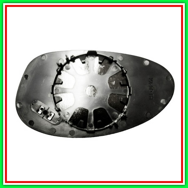 Piastra Specchio Destra Convessa-Termica Cromata Bmw Serie 3-E90E91-(Anno 2005-2009)