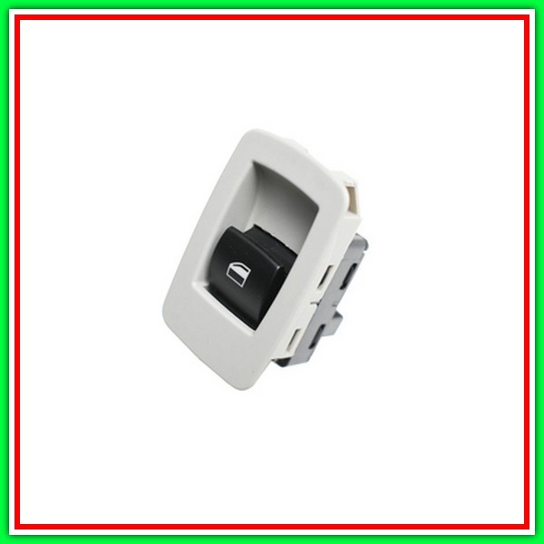 Interruttore Alzacristallo Grigio-Porta Posteriore Destra-Sinistra-3 Pins Bmw Serie 3-E90E91-(Anno 2005-2009)