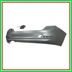 Paraurti Rear With Primer-With Hook Cover Cap-With Tracks Pdc E Park Assist-With Double Exhaust Left Mod4 Porte Basis