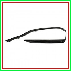 Black Right Molding Embossed-PARAURTI Front Modsport Line BMW Series 3-F30F31 Lci-(Year 2015-2018)