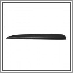 Black Left Grid Molding Embossed-Mod Basis BMW Series 3-F30F31 Lci-(Year 2015-2018)
