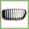 Griglia Radiatore Sinistra Cromata-Cromata-Nera-Mod Basis Bmw Serie 3-F30F31 Lci-(Anno 2015-2018)