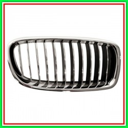 Radiator Grille Right Chrome-Chrome-Black-Mod Luxury Line BMW Series 3-F30F31 Lci-(Year 2015-2018)