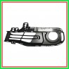 Griglia Sinistra Paraurti Goffrata Nera Parzialmente Aperta-Con Sede Fendinebbia Mod Luxury Bmw Serie 3-F30F31 Lci-(2015-2018)