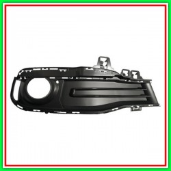 Grid Right Paraurti Goffrata Black Closed-With Fog Lamp Seat Mod Luxury BMW Series 3-F30F31 Lci-(Year 2015-2018)