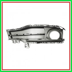 Griglia Destra Paraurti Nera Chiusa-Con Sede Fendi Mod Sportline Bmw Serie 3-F30F31 Lci-(Anno 2015-2018)