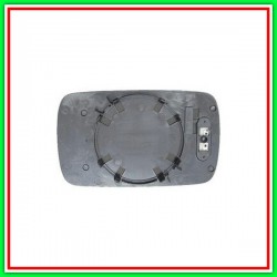 Convessa-Blue Right Mirror Plate BMW Series 5-E34-(Year 1988-1995)