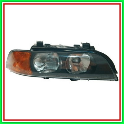 Right Projector H7-Hb3 Electric With Motor-With Orange Head BMW Series 5-E39-(Year 1995-2000)