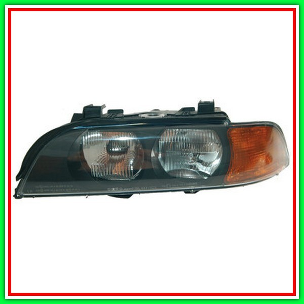 Left Projector H7-Hb3 Electric With Motor-With Orange Head BMW Series 5-E39-(Year 1995-2000)