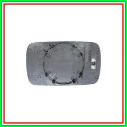 Left Mirror Plate Aspheric-Thermal-Blue BMW Series 5-E39-(Year 1995-2000)