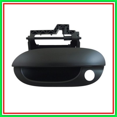 Left Front Outer Handle With Primer-Con Hole NOTTOLINO BMW Series 5-E39-(Year 1995-2000)