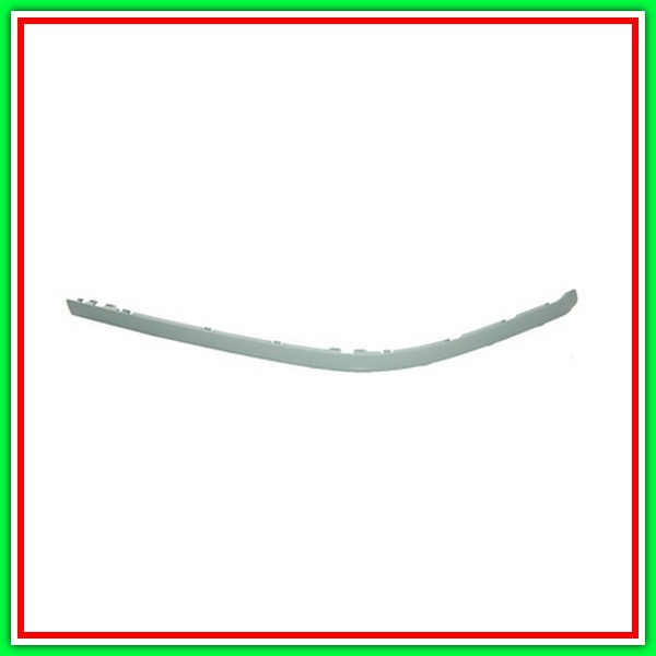 Modanatura Destra-Con Primer-Senza Fori Pdc-Paraurti Anteriore Mod Fino Ago 2001 Bmw Serie 5-E39-(Anno 2000-2003)
