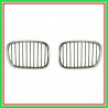 Griglia Radiatore Destra Cromata-Nera Nera Bmw Serie 5-E39-(Anno 2000-2003)