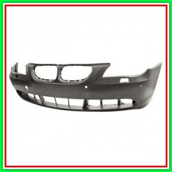 Paraurti Front-With Primer-Con Fori Lavafari E Pdc-Supports BMW Series 5-E60E61-(Year 2003-2007)