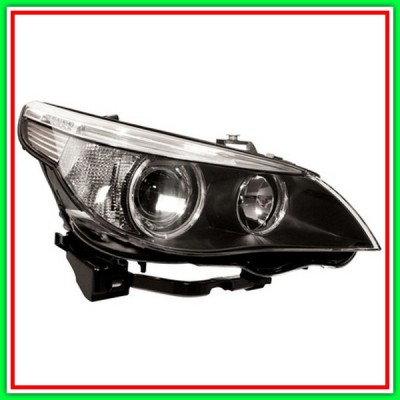 Proiettore Destro Xenon D1S-H7 Elettrico Con Motore Bmw Serie 5-E60E61-(Anno 2003-2007)
