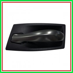 Left Front-Rear Internal Handle With Silver Lever BMW Series 5-E60E61-(Year 2003-2007)
